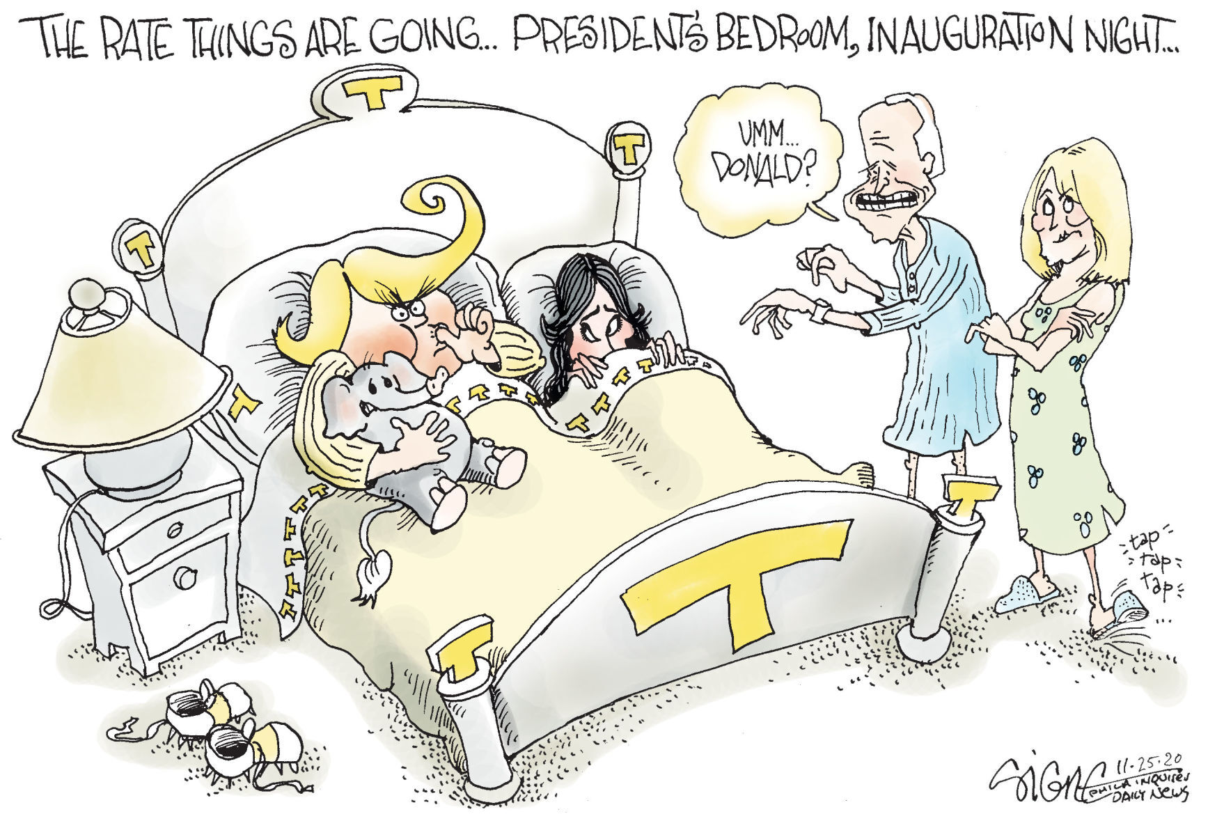 Signe Wilkinson cartoon